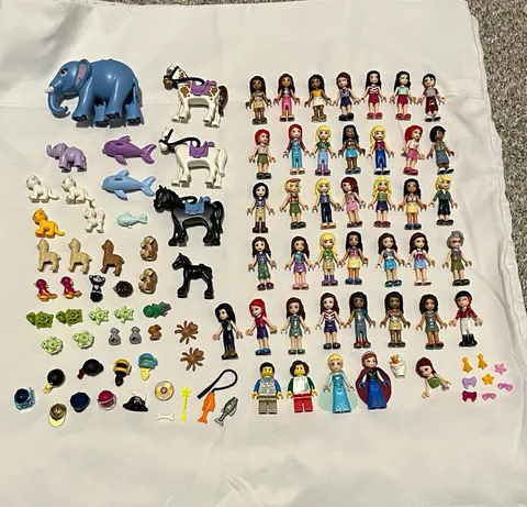 LEGO Friends Minifigure mixed lot with accessories