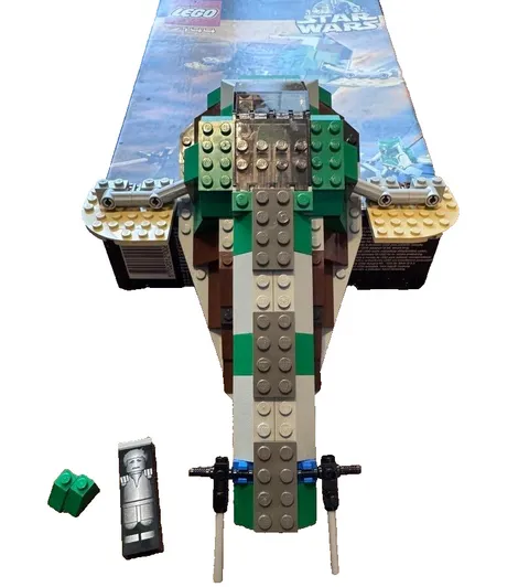 LEGO 7144 Star Wars Episode V Slave I 2000 old Vintage Retired Rare Set 