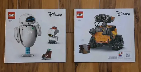 LEGO 43279 Disney & Pixar Wall-E & EVE Instruction Manuals Only