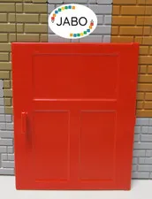 (P14/8/9) LEGO Duplo Door Leaf Red House Farm Barn Fire Engine Garage