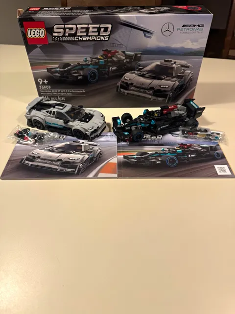 LEGO Speed Champions Mercedes-AMG F1 W12 & Project One 76909 564pcs