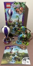 LEGO Friends 41423 Tiger Hot Air Balloon Jungle Rescue. 100% Complete w/box