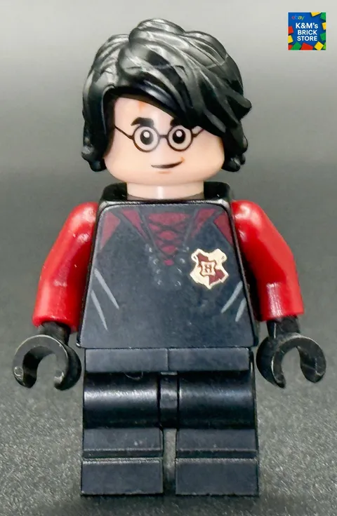 LEGO Harry Potter Minifigure Black and Dark Red Uniform Medium Legs hp176 75946