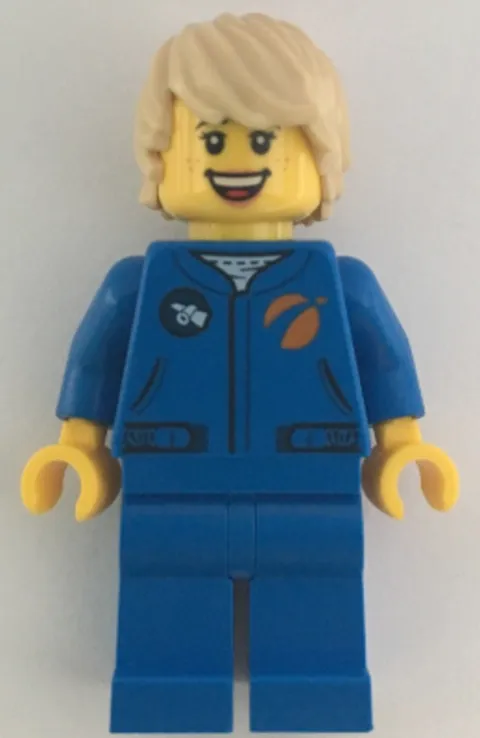 LEGO: Astronaut Female Blue Jumpsuit (cty1067)