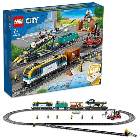 LEGO City Freight Train Gift 60336 Toy Block Gift