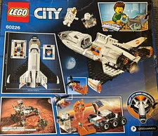 LEGO City 60226 Mars Research Shuttle Mars Exploration 273 pcs New Unopened.