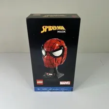 LEGO Super Heroes: Spider-Man's Mask (76285) - 487 pcs - Complete + Box & Manual