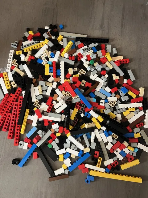 LEGO Bricks Multicolor Bulk 1 Lb 3 Oz