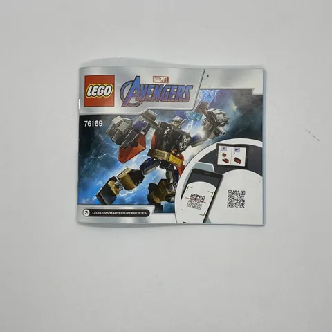 Lego Marvel Avengers Instruction Book # 76169 - Manual Only - No Figures
