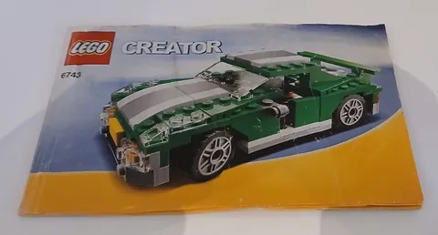 LEGO MANUAL ONLY creator 6743 (1 manual) SEE DESCRIPTION AND PHOTOS