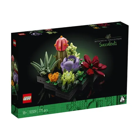 LEGO Icons 10309 Succulents 771pcs Botanical Collection Building Set