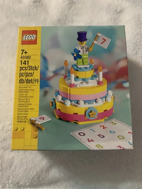 LEGO Seasonal: Birthday Set (40382)has A Crease At The Bottom Of Box See Pics