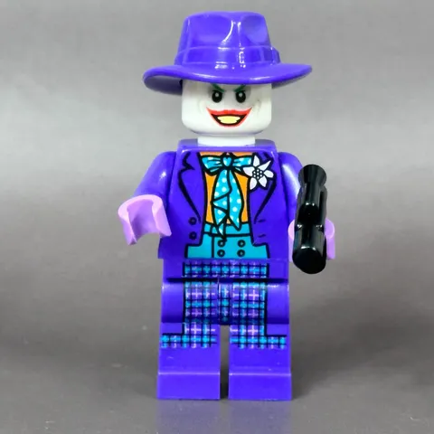 LEGO Minifigure Joker sh0608 1989 Batmobile Tim Burton Batman with Fedora