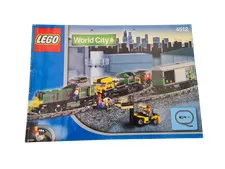 Lego® TRAIN Railway 4512 Instructions Cargo Train