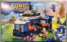 LEGO 77006 Sonic The Hedgehog TEAM SONIC COMMAND TRUCK Building Toy - Brand New