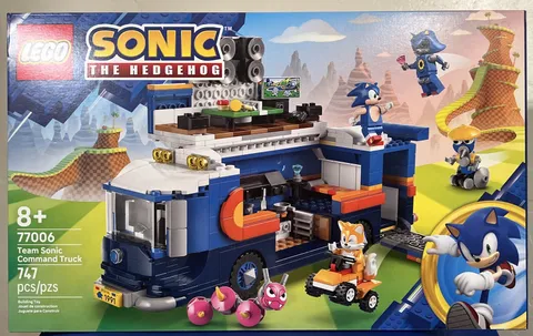 LEGO 77006 Sonic The Hedgehog TEAM SONIC COMMAND TRUCK Building Toy - Brand New