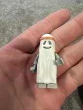 LEGO Ghost Minifigure White Glow-in-the-Dark Costume Plastic Figure