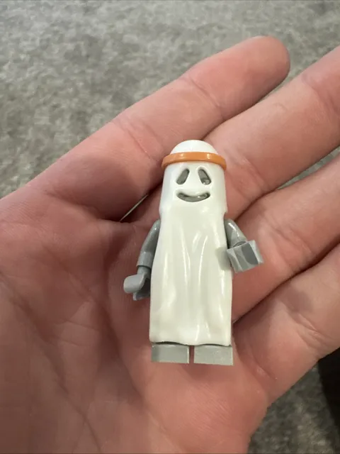 LEGO Ghost Minifigure White Glow-in-the-Dark Costume Plastic Figure