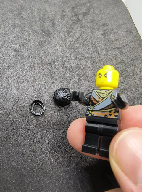 Lego Ninjago Minifigure Cole Rebooted, Elemental Earth Master 70720 70723!