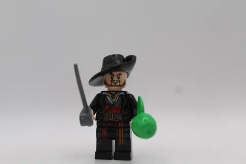 LEGO Pirates of the Caribbean Hector Barbossa Minifigure poc004 Mini Figure Lot