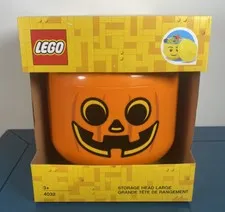 2020 LEGO Room Copenhagen - LEGO Halloween Large Pumpkin Storage Head