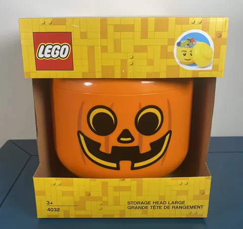 2020 LEGO Room Copenhagen - LEGO Halloween Large Pumpkin Storage Head