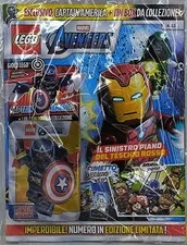 LEGO Magazine AVENGERS 2026 13 Steel Box CAPTAIN AMERICA Minifig Exclusive