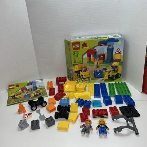 Lego Duplo - Set #10518 - My First Construction Site - Complete