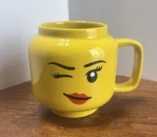LEGO Cup Storage Products Ceramic Mug 8.6 oz. Winking Girl