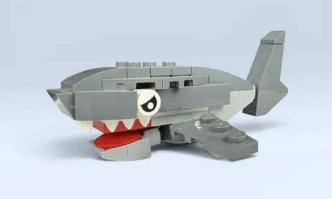 Lego Great White Shark from Pirate Ship set 31109