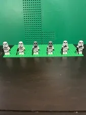 LEGO Star Wars Night Trooper Minifigure Lot Of 6
