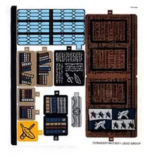 LEGO STICKER SHEET 76385 HOGWARTS MOMENTS: CHARMS CLASS From Set New