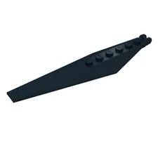 5x LEGO® Part 57906 - Hinge Plate 3 x 12 with Angled Side Extensions