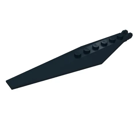 5x LEGO® Part 57906 - Hinge Plate 3 x 12 with Angled Side Extensions