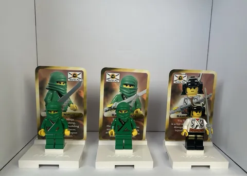 LEGO Mini Heroes Collection Ninja #3 Set 3346 Minifigures Green