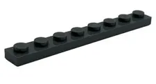 Lego 3460 Dark Bluish Gray Plate 1 x 8 Element 4210998