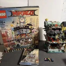 LEGO Ninjago 70620 Ninjago City 95% Complete – With Instructions & Original Box