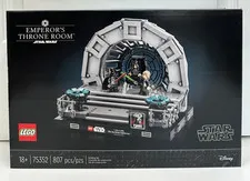 LEGO Star Wars Emperor's Throne Room 75352 807 pcs Luke Darth Vader NEW  SEALED