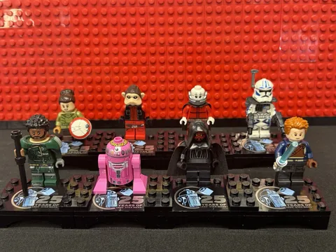 LEGO STAR WARS 25th ANNIVERSARY MINIFIGURE COMPLETE SET OF 8