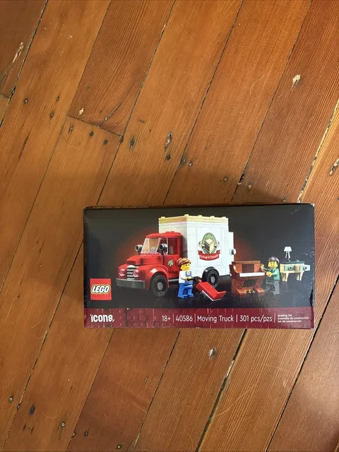 LEGO 40586 Icons: Moving Truck. New/Sealed. Box Has Damage, See Pics.