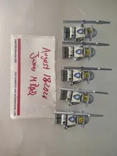 Lego Horse Knights Minifigure Lot 