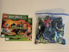 LEGO Ninjago 9445 Fangpyre Truck Ambush Complete