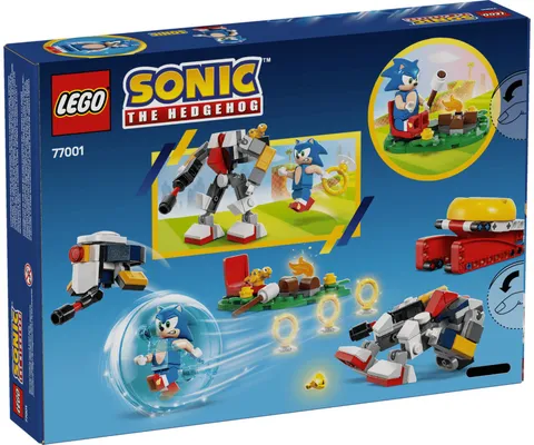 New LEGO SONIC The Hedgehog Sonic's Campfire Clash 77001