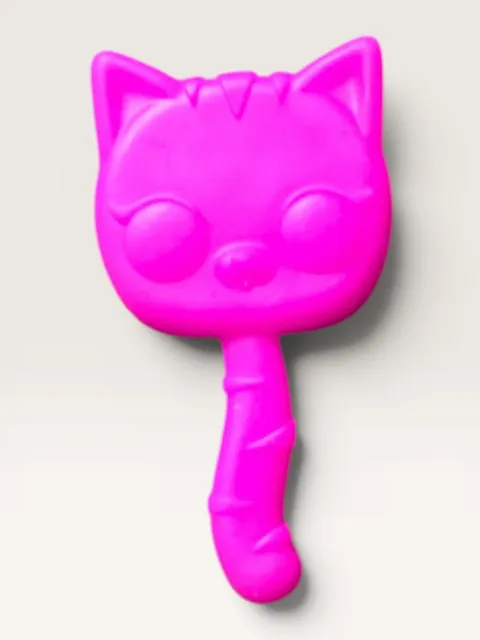 PINK LOL Surprise Rose Gold Shimmer Cat Brush LOLA Accessory CAT