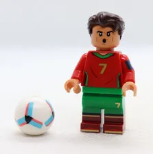 Cristiano Ronaldo 43012 Portugal Soccer Football LEGO® Minifigure Mini Figure