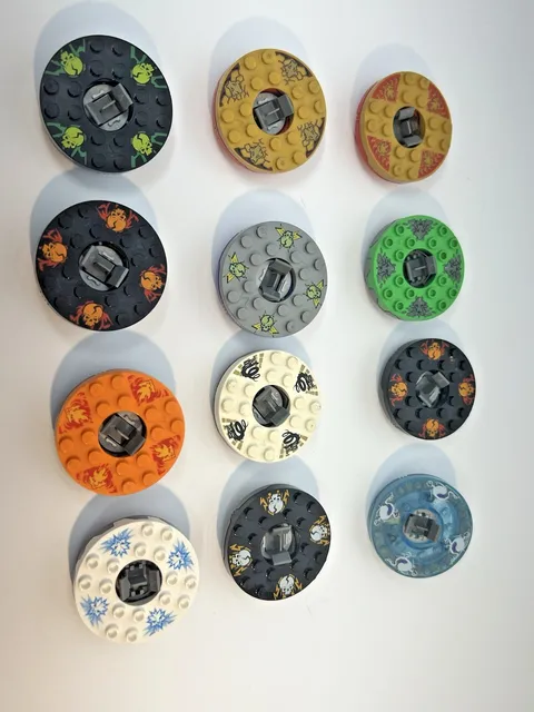 LEGO Ninjago Spinner Lot of 12 - Mixed