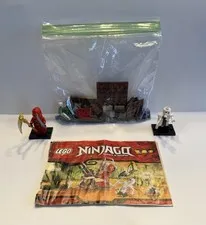 LEGO NINJAGO: Ninja Ambush Set (2258) & Ninja Training Outpost set (2516) No Box