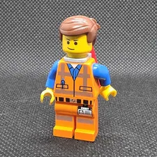 LEGO Emmet Minifigure w/ Red Cape - The LEGO Movie Movie Character Figure