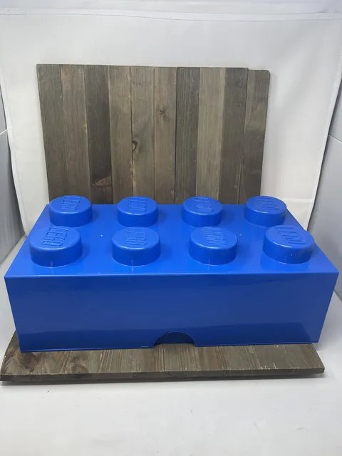 Lego Brick Stackable Storage Box Building Block Container 19.5" x 9.75" x 5.75"