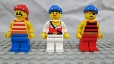 Lego Pirate Minifigures pi056 pi040 pio30